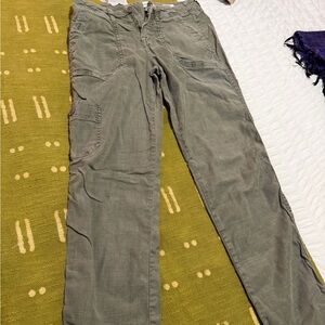 Level 99 Khaki Utility Pants with Button Fly